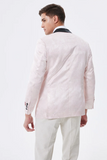 Light Pink Xaile Lapela Blazer Masculino