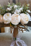 Buquê de casamento artificial rosa
