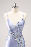 Sparkly Blue Sequined Floral Tight Short Homecoming Dress com Missangas