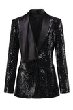 Blazer de Baile de Formatura de Mulheres Negras com Franjas