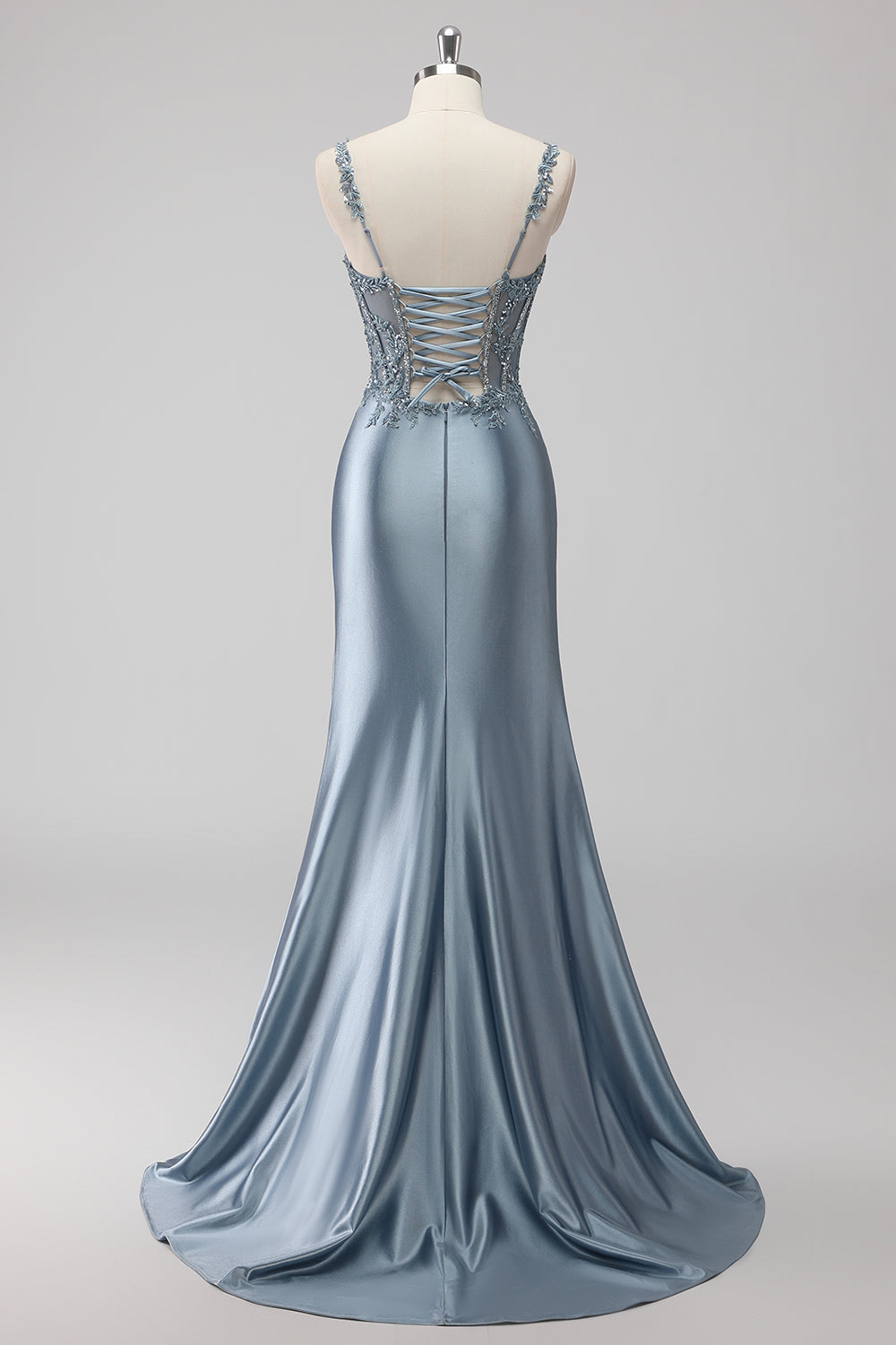 Corar ZAPAKA Mulheres Vestido de Baile de Cetim Corar brilhante com corpete e ...