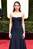 Sereia da Marinha Strapless Ruched Gala Dress