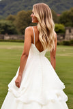 Marfim De Baile/Princesa Sweep/Brush Trem Vestido de Noiva