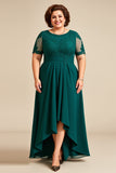 Vestido Mae Noiva Pinheiro Tamanhos Grandes Mangas Curtas