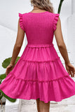 Vestido Verão Preto Decote em V Curto Linha-A