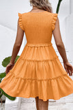 Vestido Verão Preto Decote em V Curto Linha-A