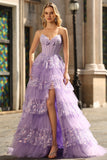 Vestido de baile de finalistas verde Linha A Linha A, Vestido Longo, Longo com Folhos e Lantejoulas