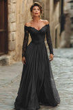 Vestido Comprido Sem Alças em Linha-A cor Cabernet para Mãe da Noiva