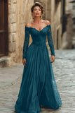 Vestido Comprido Sem Alças em Linha-A cor Cabernet para Mãe da Noiva