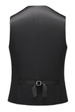 Lapela Azul Notched 3 Peça Jacquard Fatos de Baile de Formatura Masculino