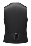 Lapela Azul Notched 3 Peça Jacquard Fatos de Baile de Formatura Masculino
