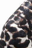 Leopard Peak Lapel 2 peças ternos de baile de formatura masculino