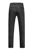 Xale Preto Lapela Um Botão 2 Peças Homens Prom Suits