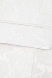 Xale Preto Lapela Um Botão 3-Piece Homens Ternos
