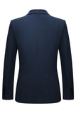 3 Peça Single Breasted Slim Fit Peak Lapel Fatos Masculinos da Marinha