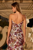 Vestido de Baile Florla com Lantejoulas Amor de Sereia Fúcsia