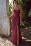 Strapless bainha branca Ruched ensaio vestido de jantar