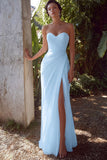 Strapless bainha branca Ruched ensaio vestido de jantar