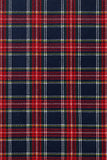 Red Black Grid 2 Piece Notched Lapela Homens Prom Suits