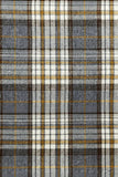 Castanho Cinzento 2 Peças Notched Lapel Grid Fatos de Baile de Formatura Masculino com Bolsos