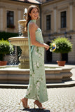 Vestido conversível comprido com slipless sem alças pretas brancas e serpentina