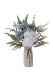 Flores de Casamento Branco Azul