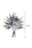 Flores de Casamento Branco Azul
