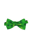 Gravata Borboleta Estampada Verde Exército Gravata Formal de Smoking