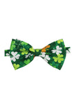 Gravata Borboleta Estampada Verde Exército Gravata Formal de Smoking