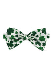Gravata Borboleta Estampada Verde Exército Gravata Formal de Smoking