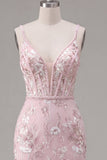 Vestido floral de regresso a casa Corset Corset Bodycon Corset Cor-de-Rosa