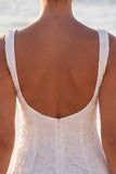 Vestido Mini Corset Linha A de Marfim
