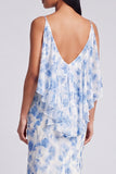Vestido Maxi Floral Verde Claro Sereia