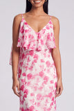 Vestido Maxi Floral Verde Claro Sereia