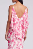 Vestido Maxi Floral Verde Claro Sereia