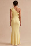 Vestido Formal de Sereia de Narciso de Um Ombro