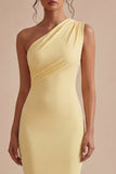 Vestido Formal de Sereia de Narciso de Um Ombro