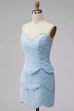Vestido Bodycon Bodycon Sweetheart Pink com contas
