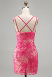 Vestido Curto de Regresso a Casa Curta Floral Bodycon Bodycon Azul Claro com Bordas