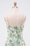 Vestido Curto de Regresso a Casa, Vestido Curto de Boas-Vindas Florais Florais A-Line A-Line Floral com Folhos