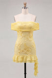 Vestido amarelo floral justo, justo, de regresso ao lar com folhos
