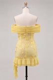 Vestido amarelo floral justo, justo, de regresso ao lar com folhos