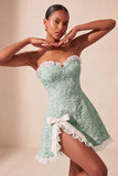 Sweetheart Yellow Jacquard A-Line com folhos e vestido de finalistas com fenda