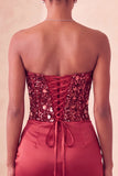 Sweetheart Champagne Tangins Bodycon Bodycon Mini Vestido de Regresso a Casa