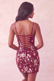 Vestido Curto de Regresso a Casa Corset, Bodycon Bodycon Corset Cor-de-rosa, com lantejoulas
