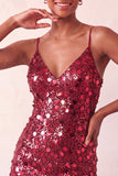 Vestido Curto de Regresso a Casa Cortante Bodycon Bodycon Prateado Brilhante Com Lantejoulas