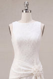 Vestido Branco Pequeno Bodycon Bodycon Bodycon Floral com Fenda