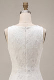 Vestido Branco Pequeno Bodycon Bodycon Bodycon Floral com Fenda