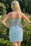 Bodycon Bodycon Corset Floral Transparente Corset Transparente Vestido de Regresso a Casa com Renda nas Costas