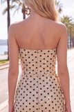 Vestido curto de regresso a casa, vestido curto de finalistas com lantejoulas de champanhe e alças
